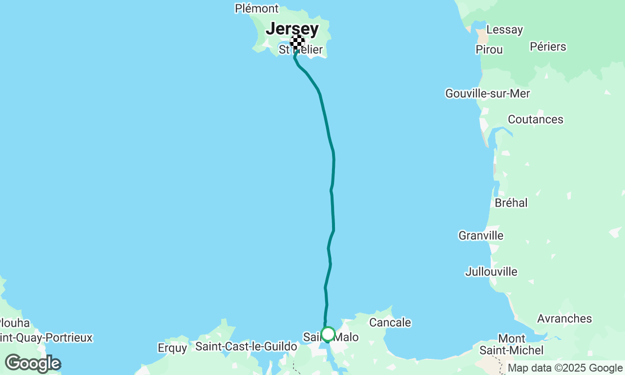 St Malo to Jersey
