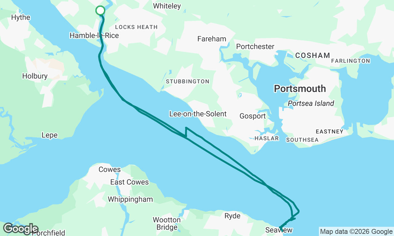 Voyage map