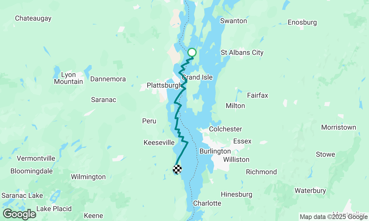 Voyage map