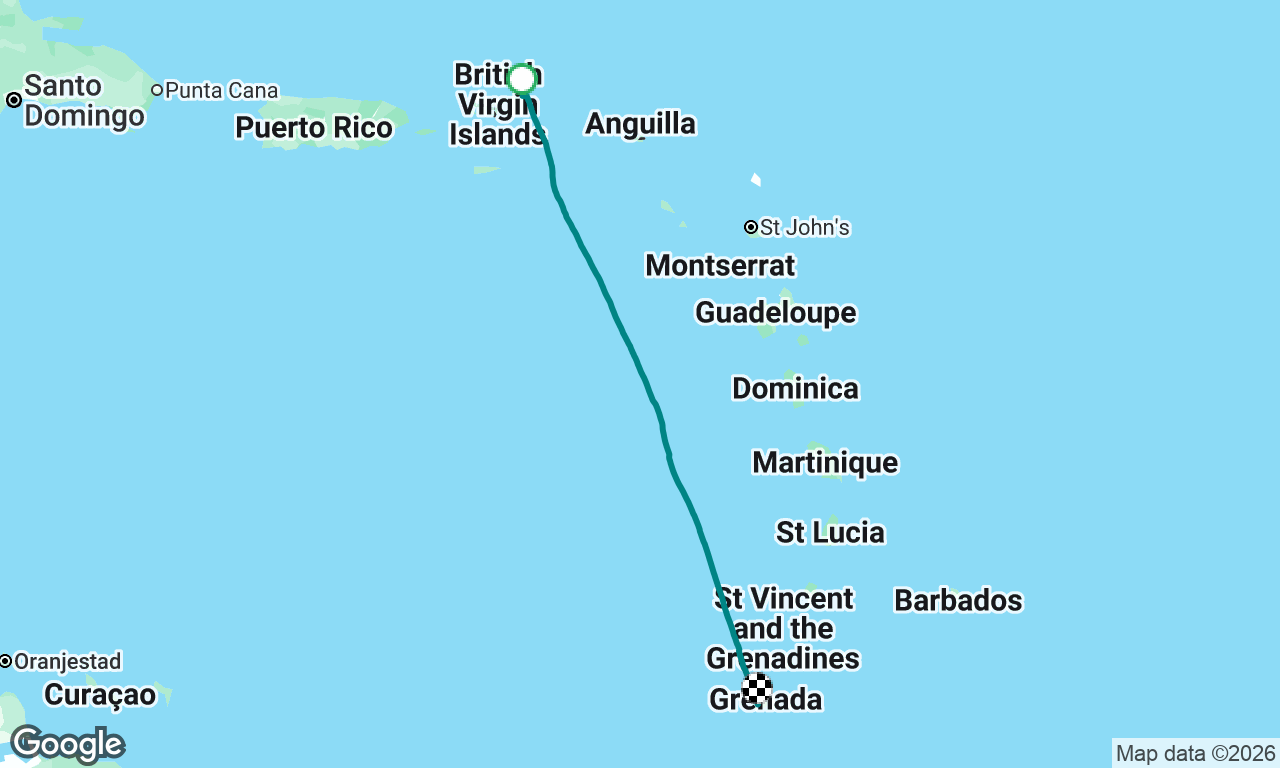 BVI to Grenada