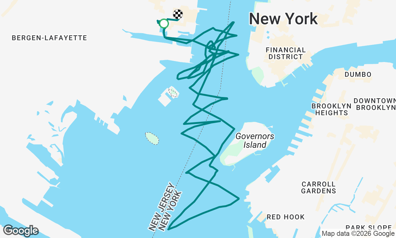 Voyage map