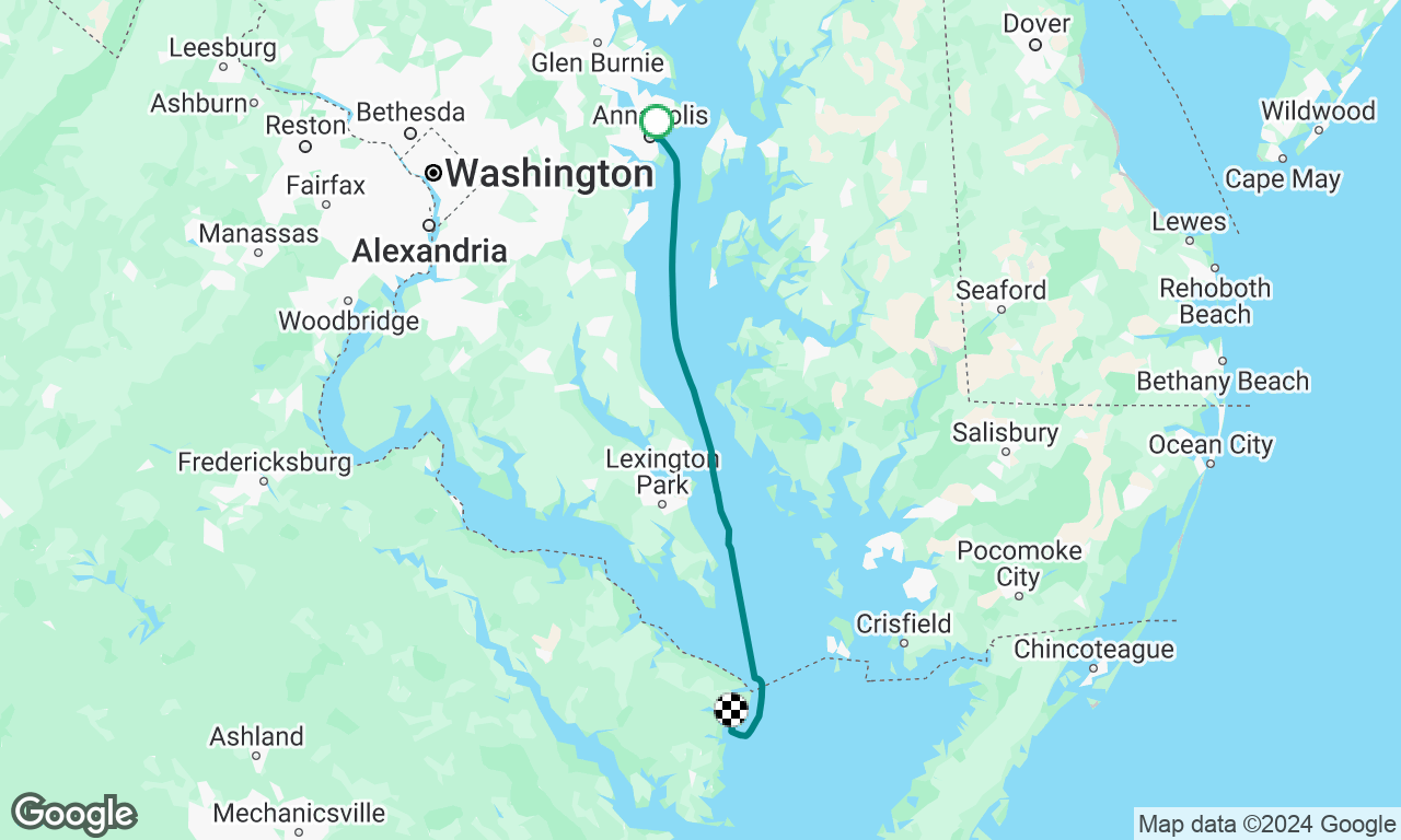 Annapolis to Fleeton.