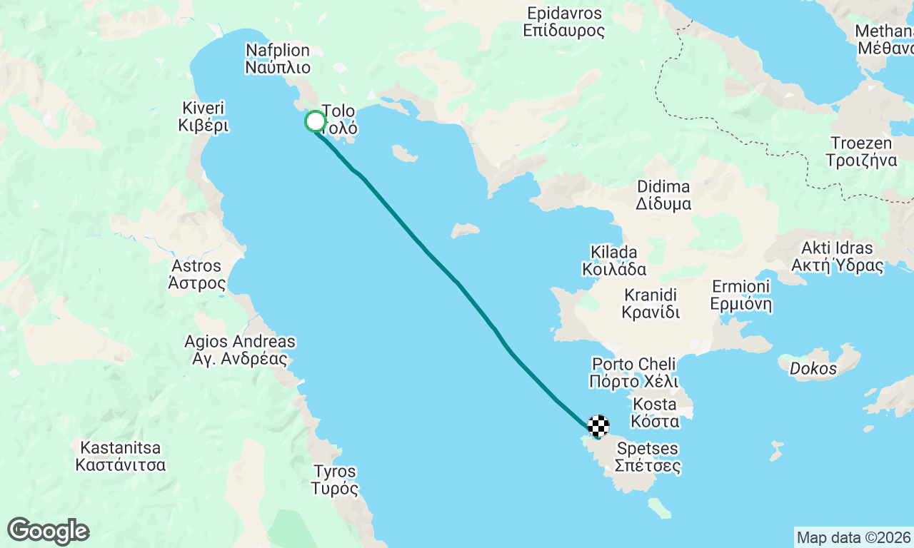 Voyage map
