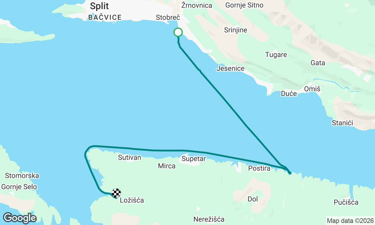Voyage map