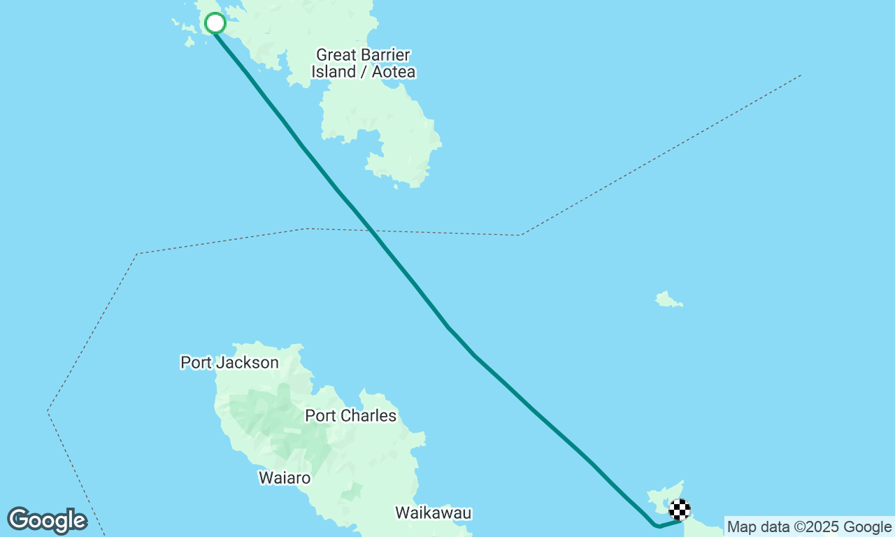 To Great Mercury Island