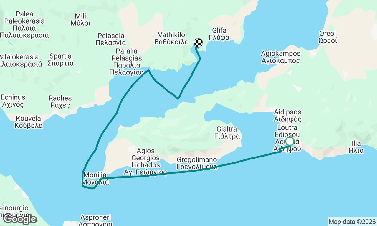 Voyage map