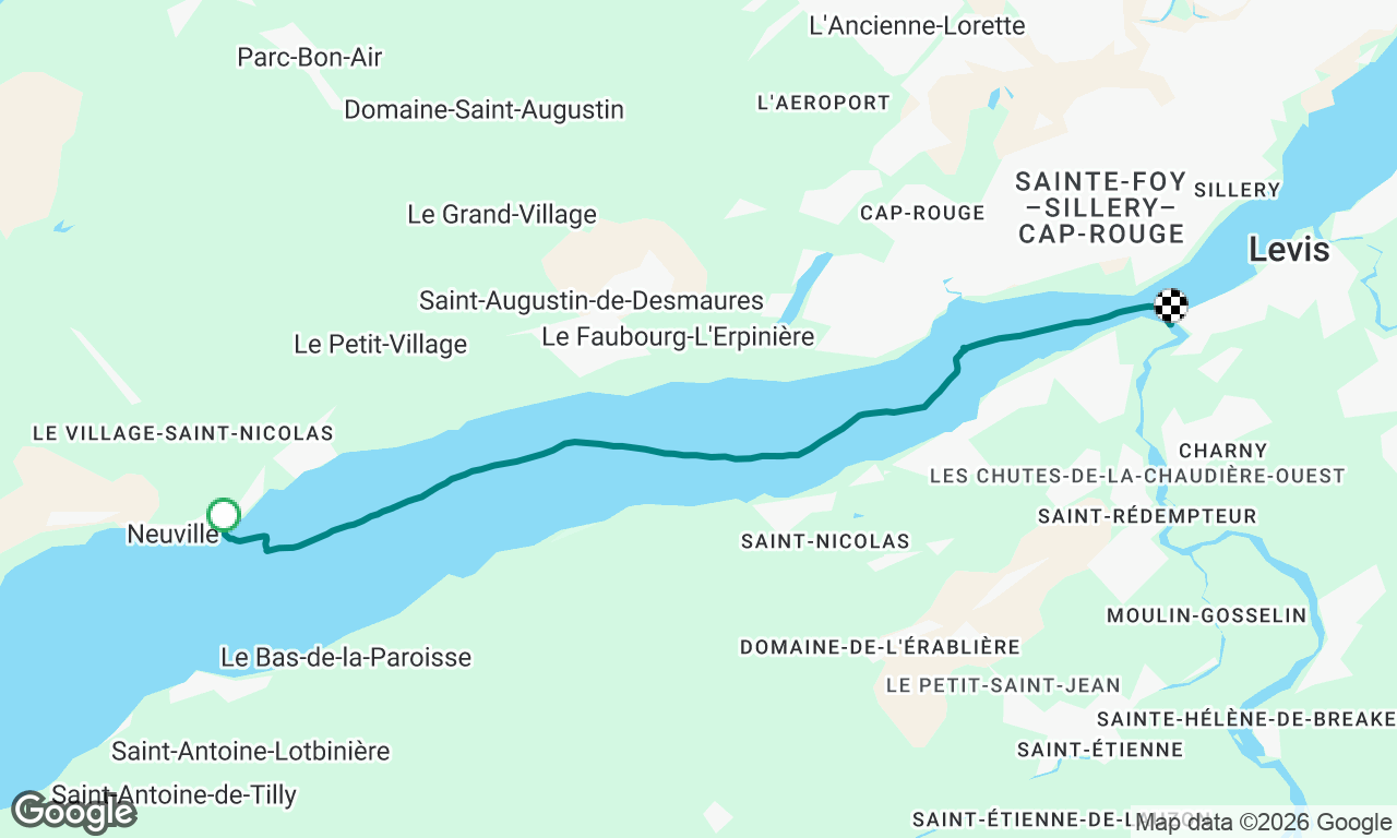 Voyage map
