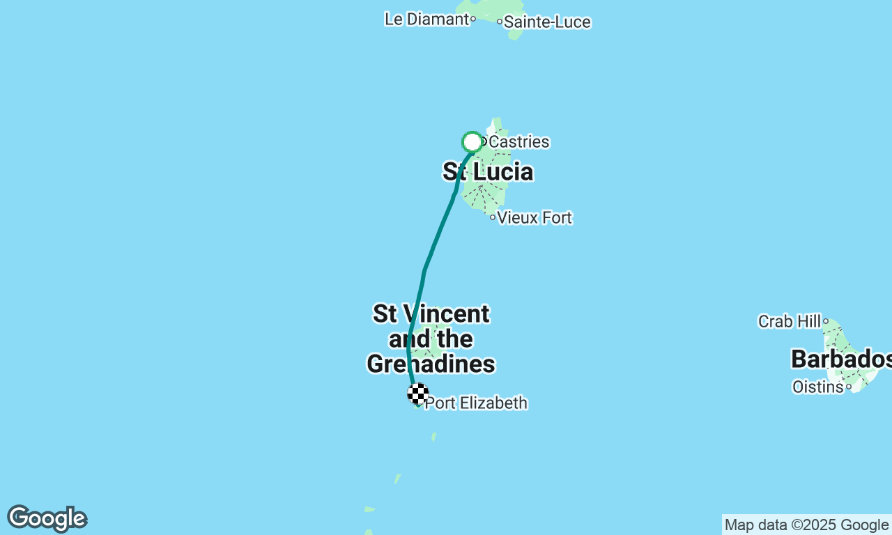 Voyage map