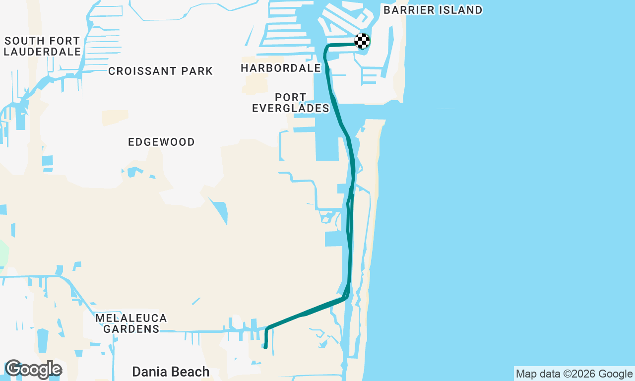 Voyage map