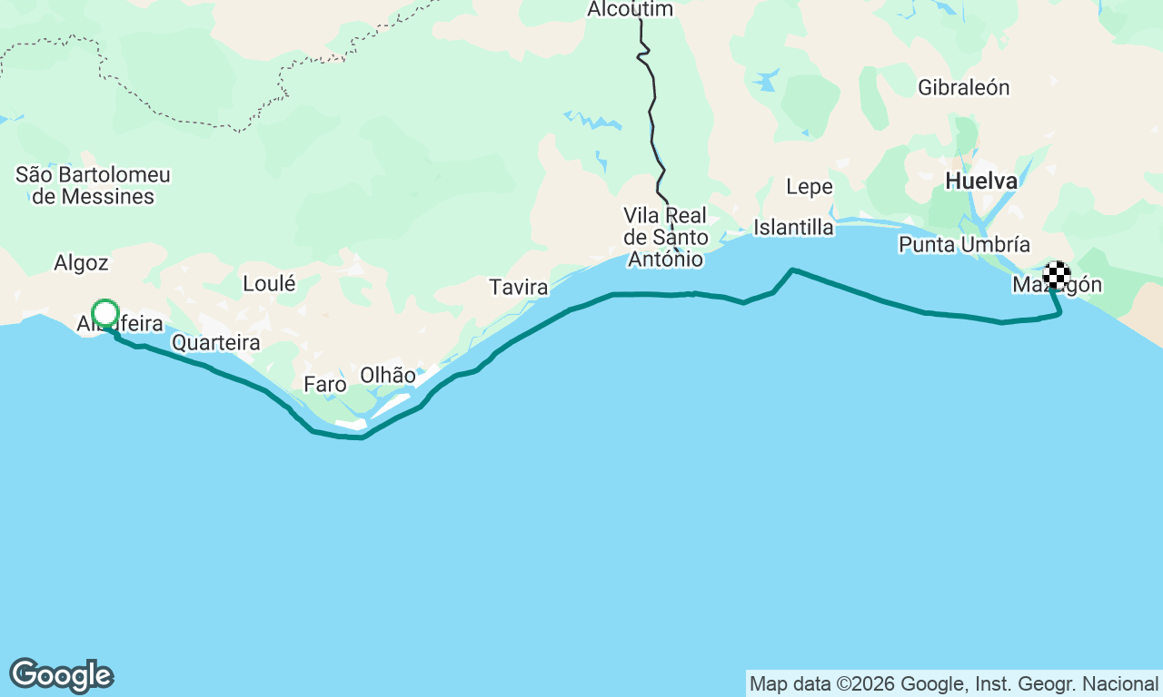 Voyage map