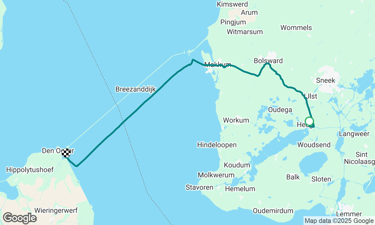 Sailing 2 boats Day 3 - Heeg to Den Oever