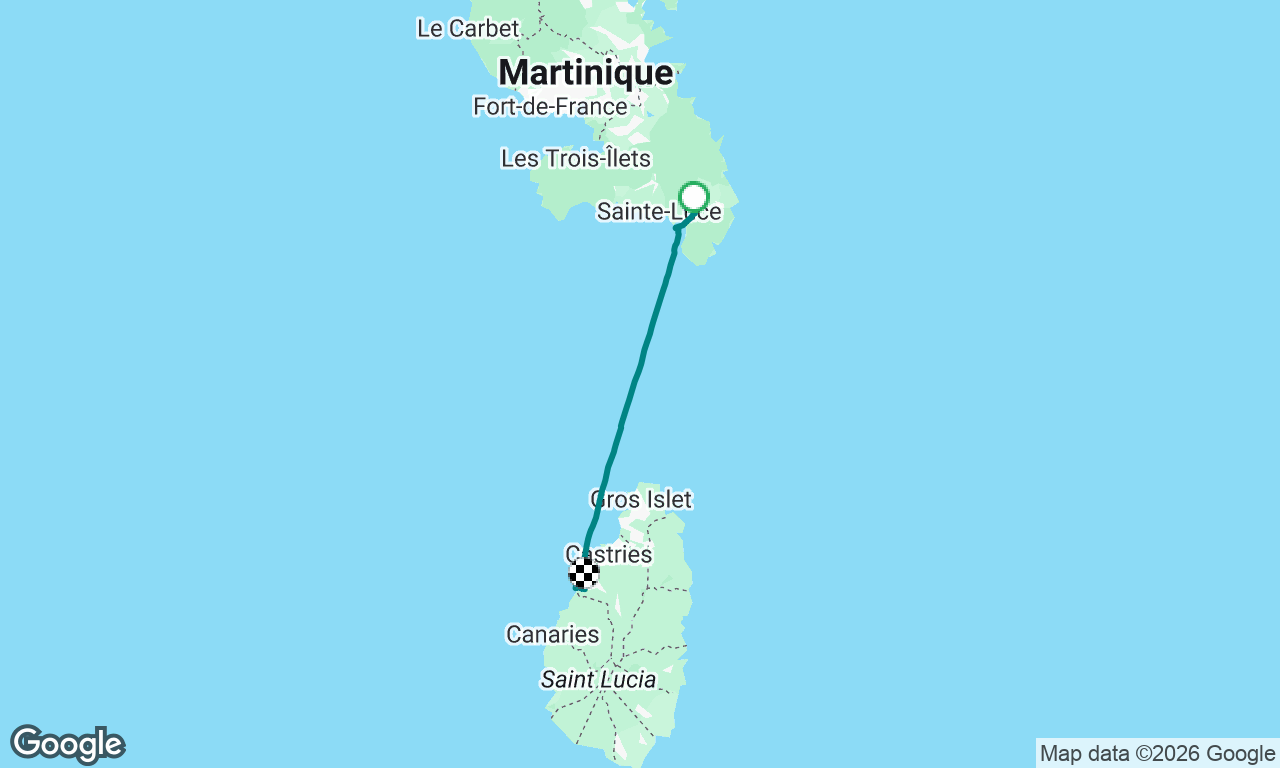 Voyage map
