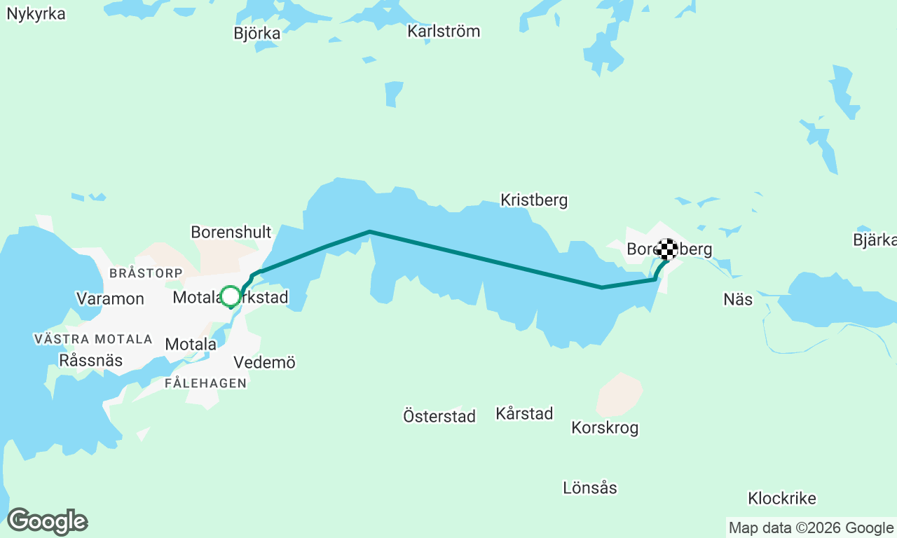 Voyage map