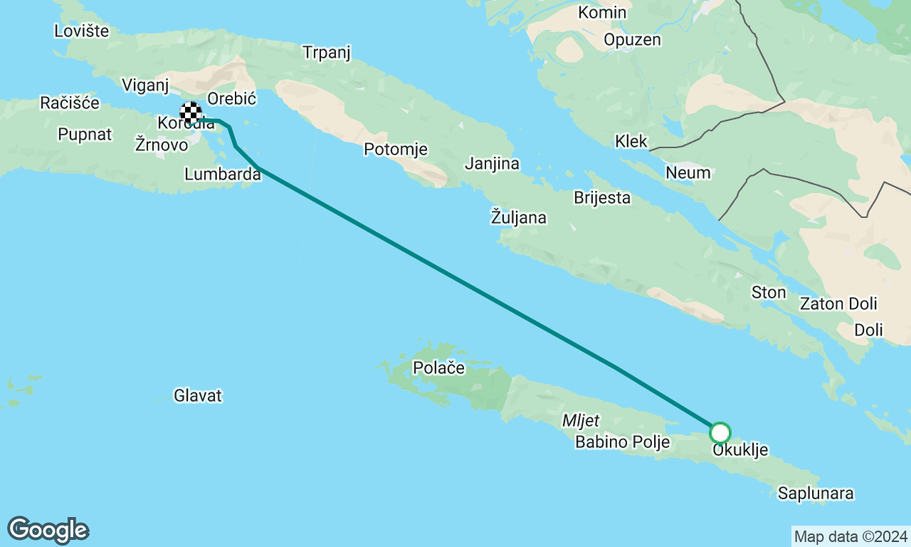 Sicily to Turkey Leg #8 Croatia exploration