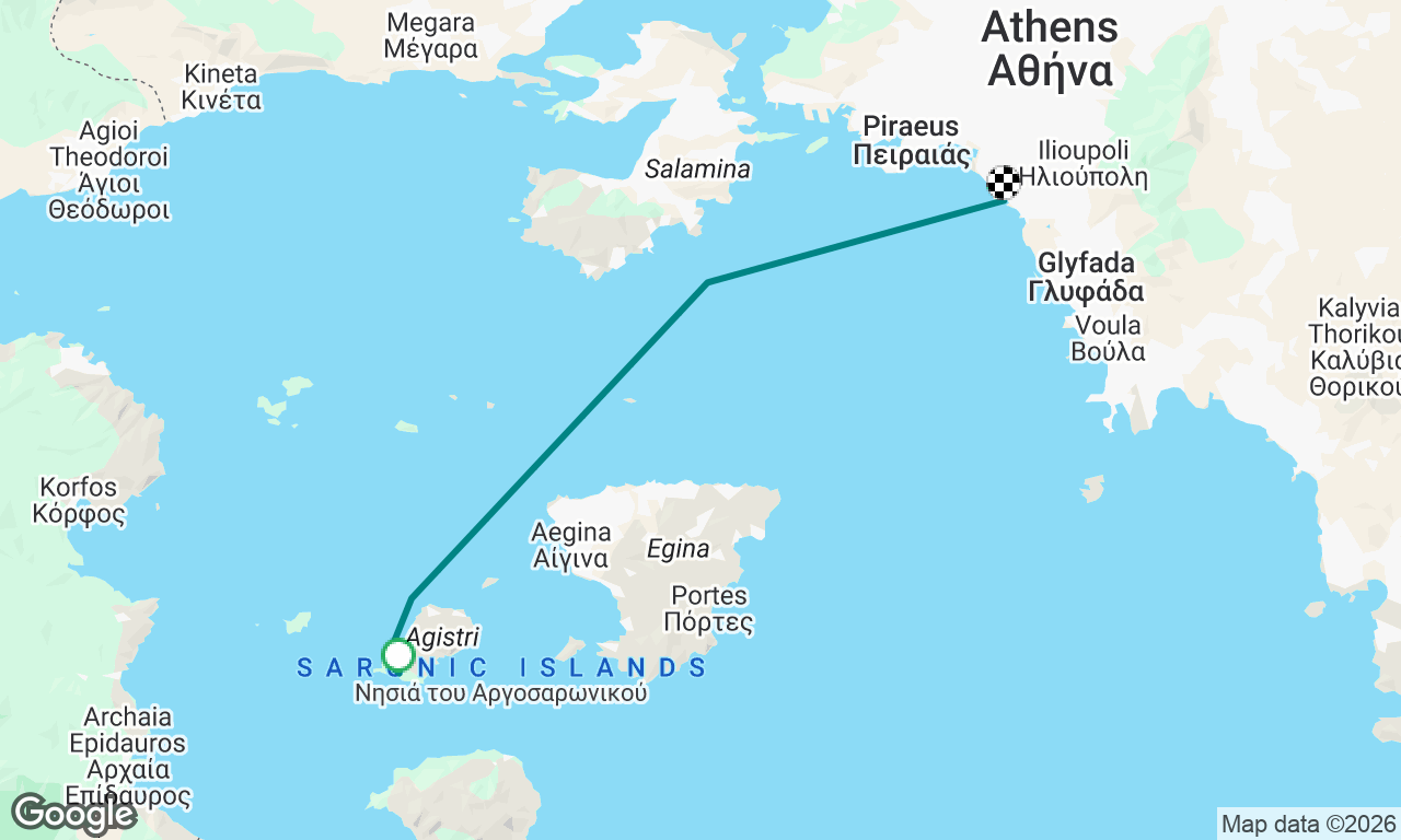 Voyage map