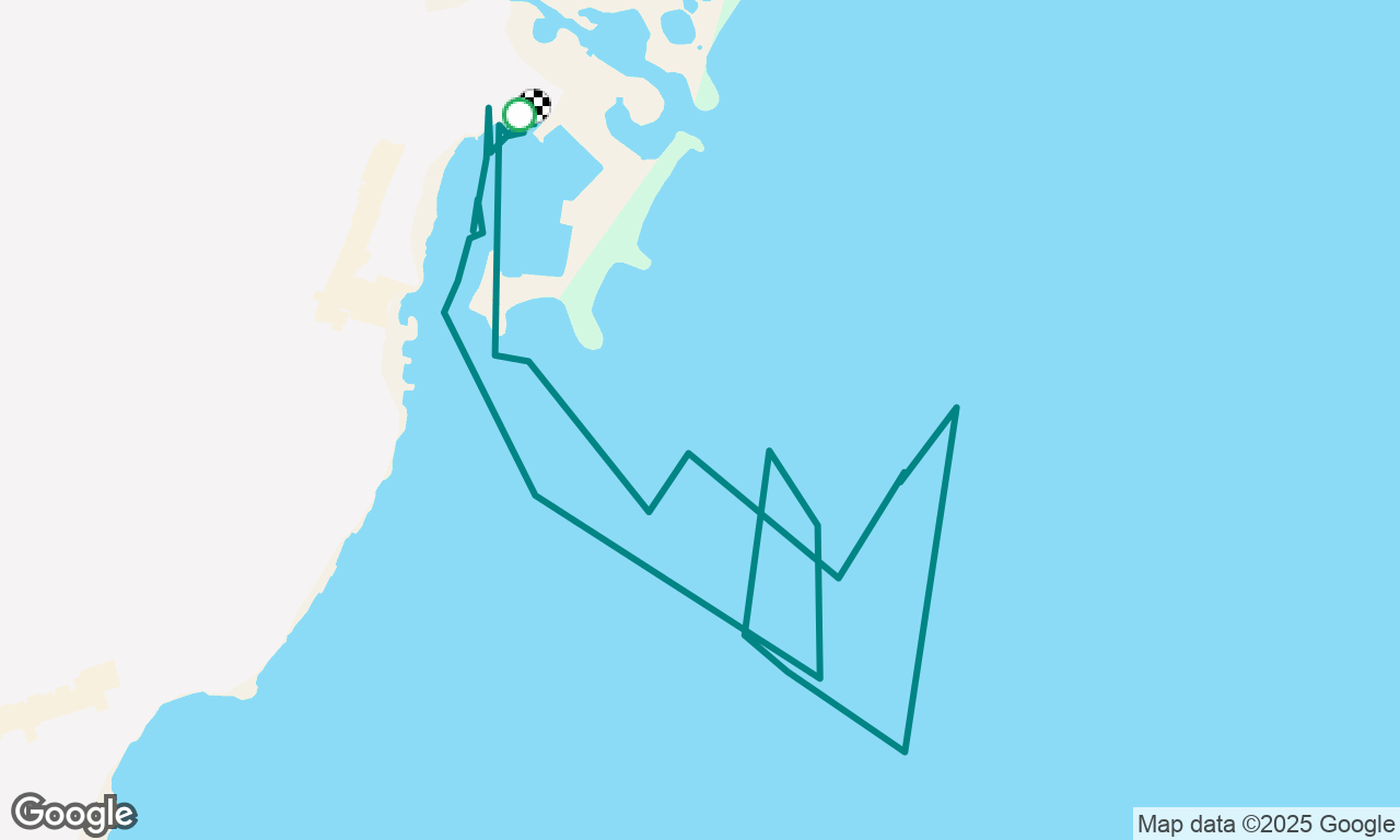 mini night sailing