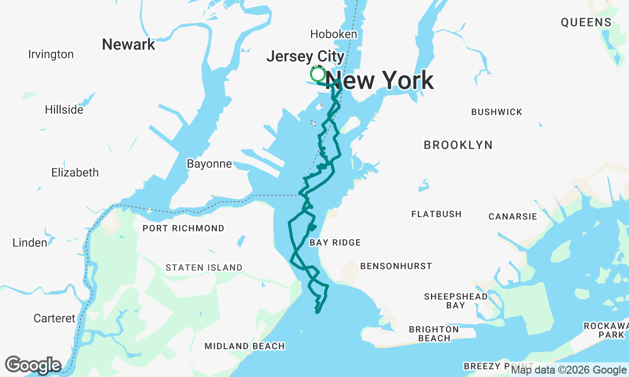 Voyage map