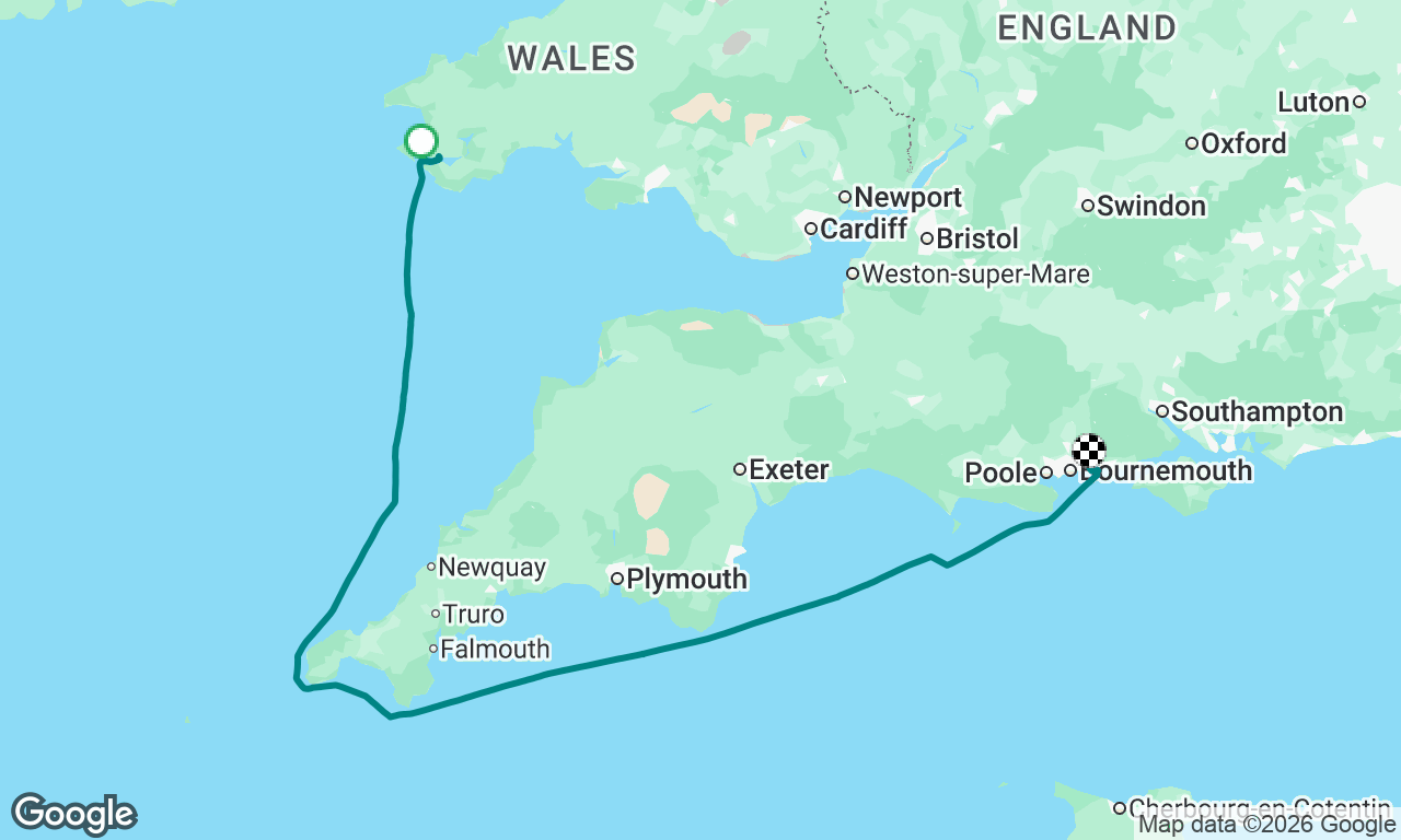 Voyage map