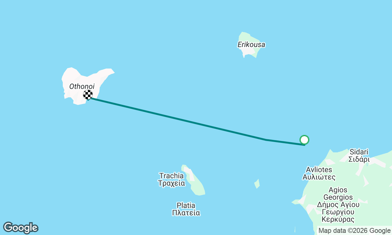 Voyage map