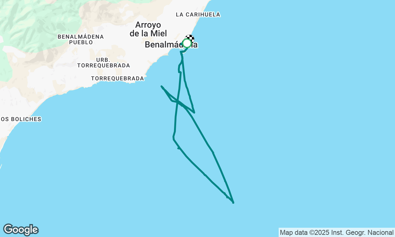 day sailing Benalmádena 2025-11-29