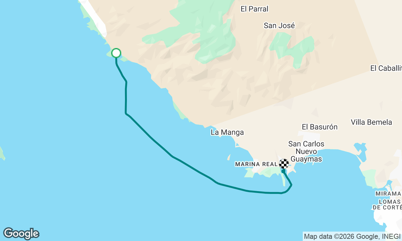 Voyage map