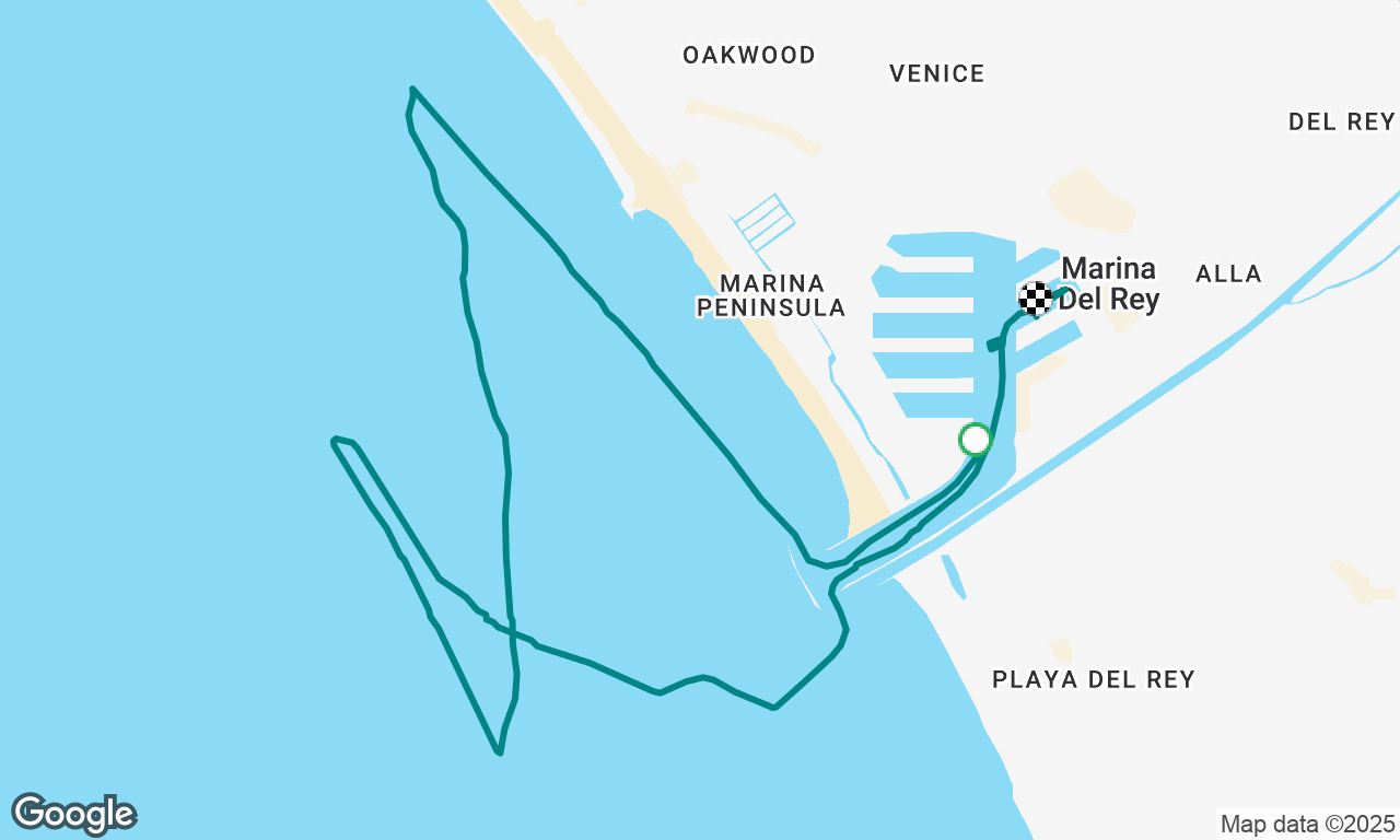 Post Work sail around Santa Monica Bay