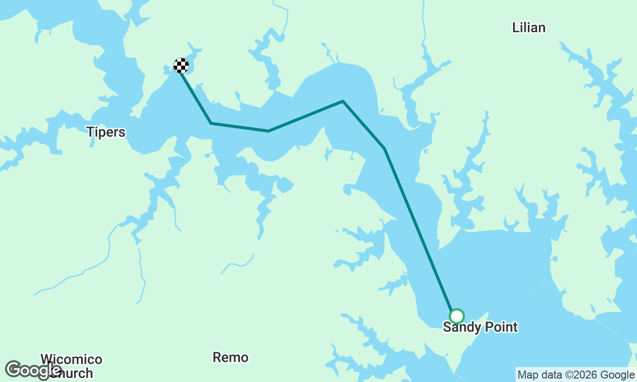 Sandy Cove to Black Wells
