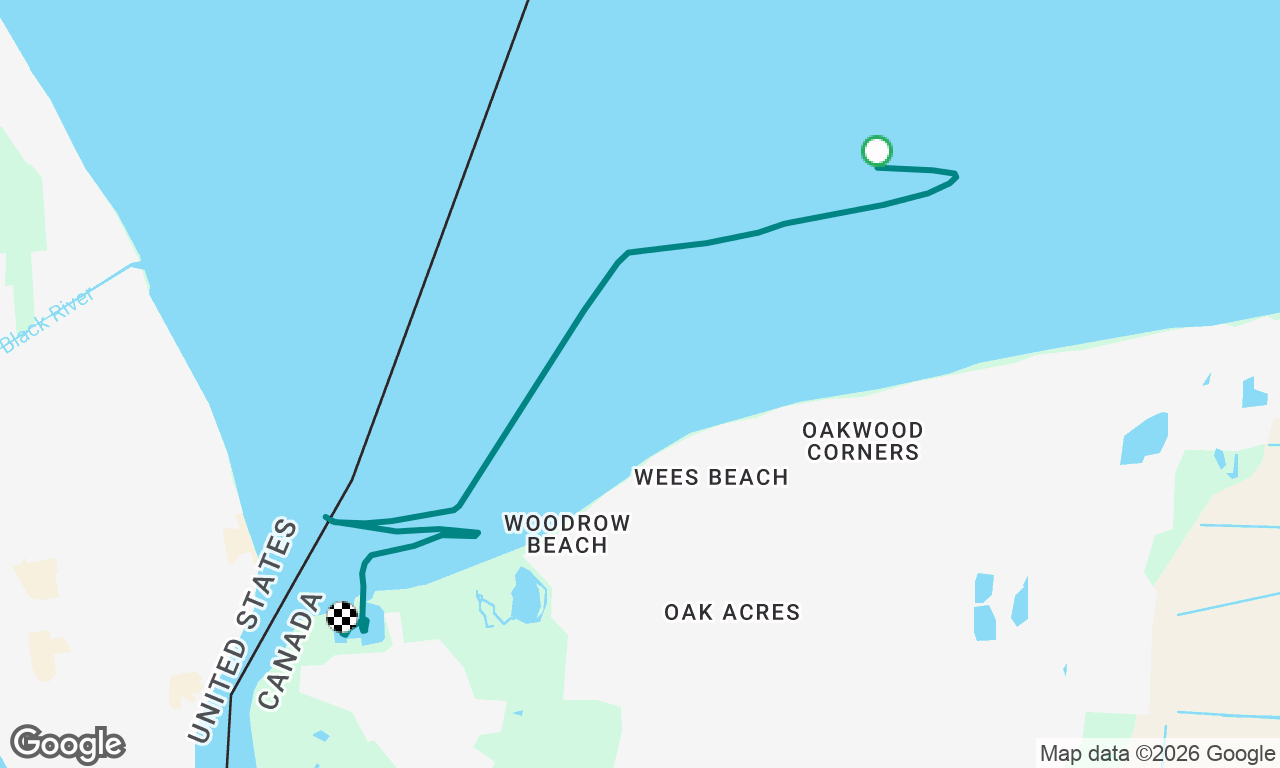 Voyage map