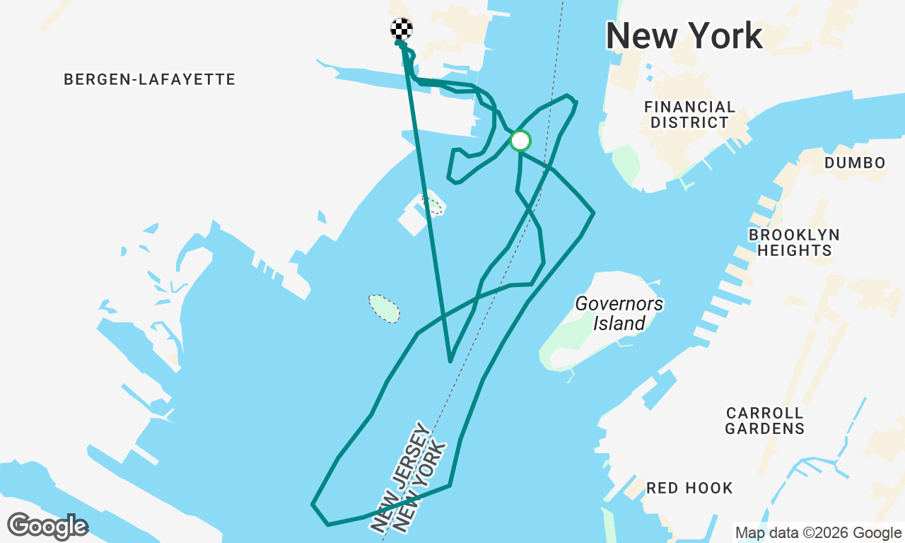 Voyage map