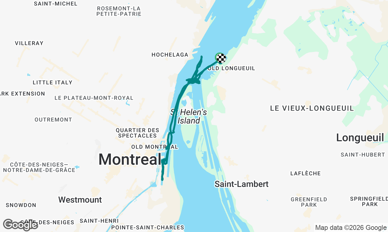 Voyage map