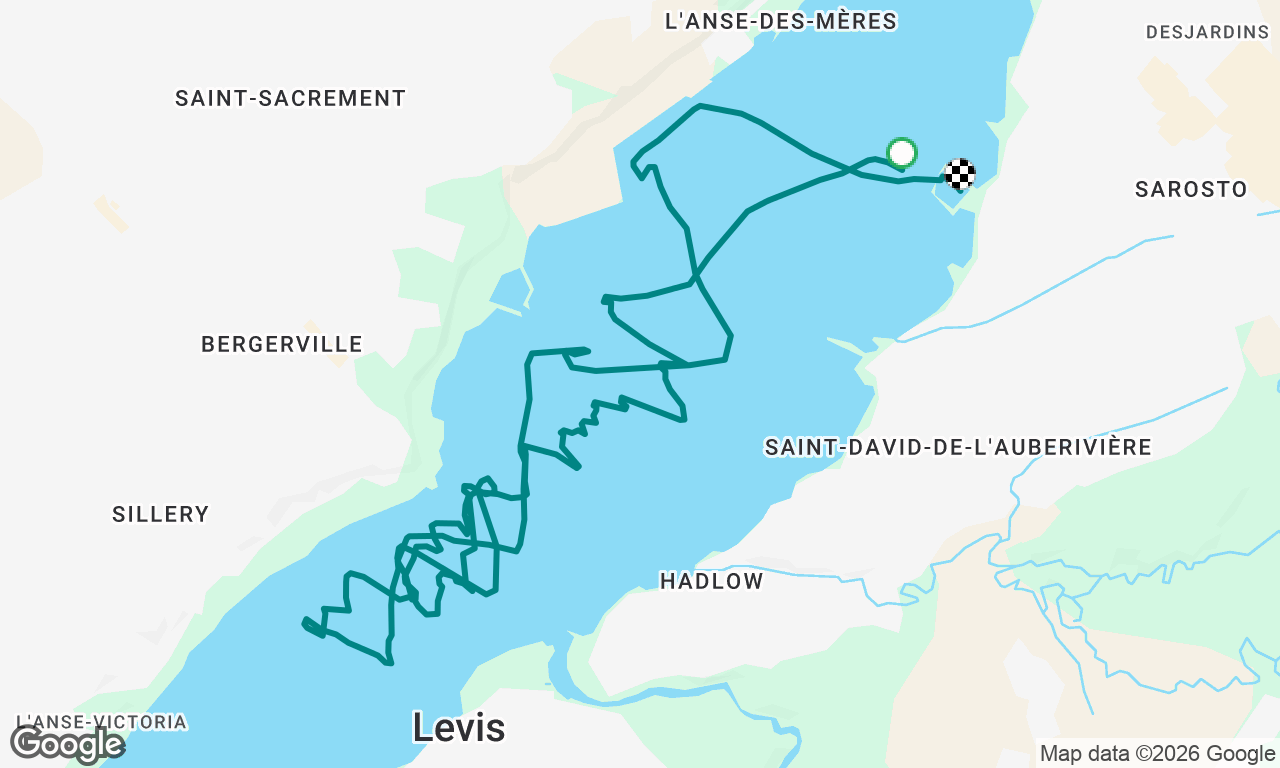 Voyage map