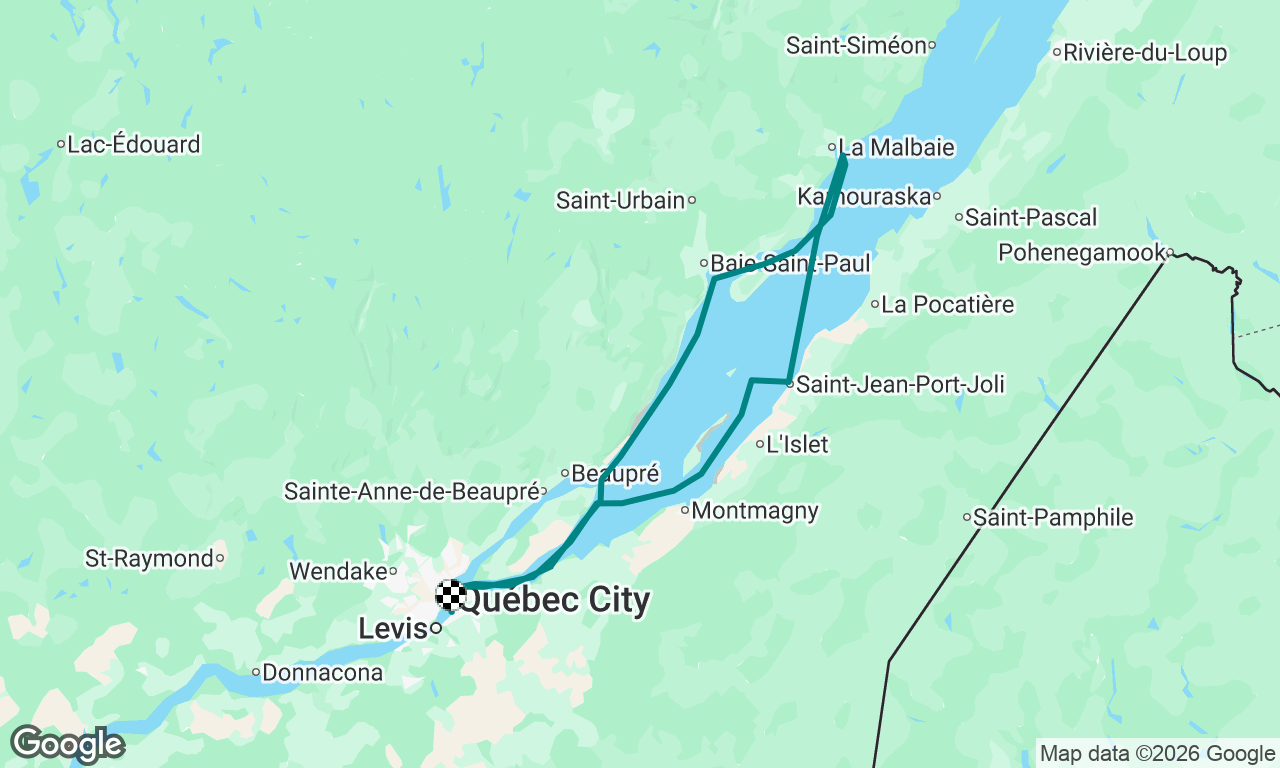 Voyage map