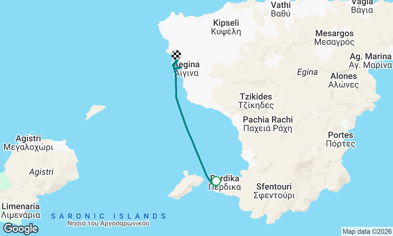 Voyage map