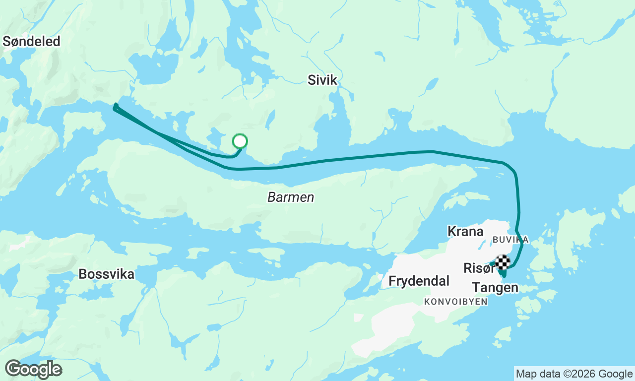 Fra svai til Torhild til Risør