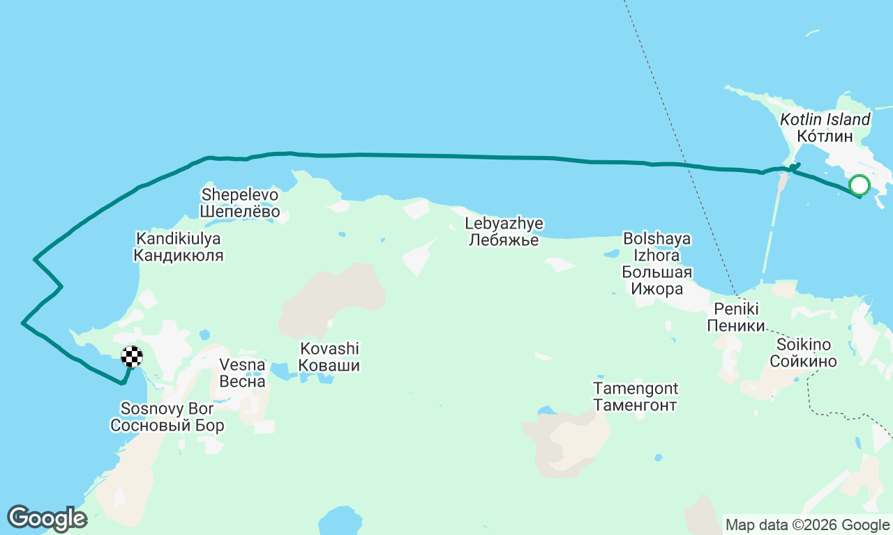 Voyage map