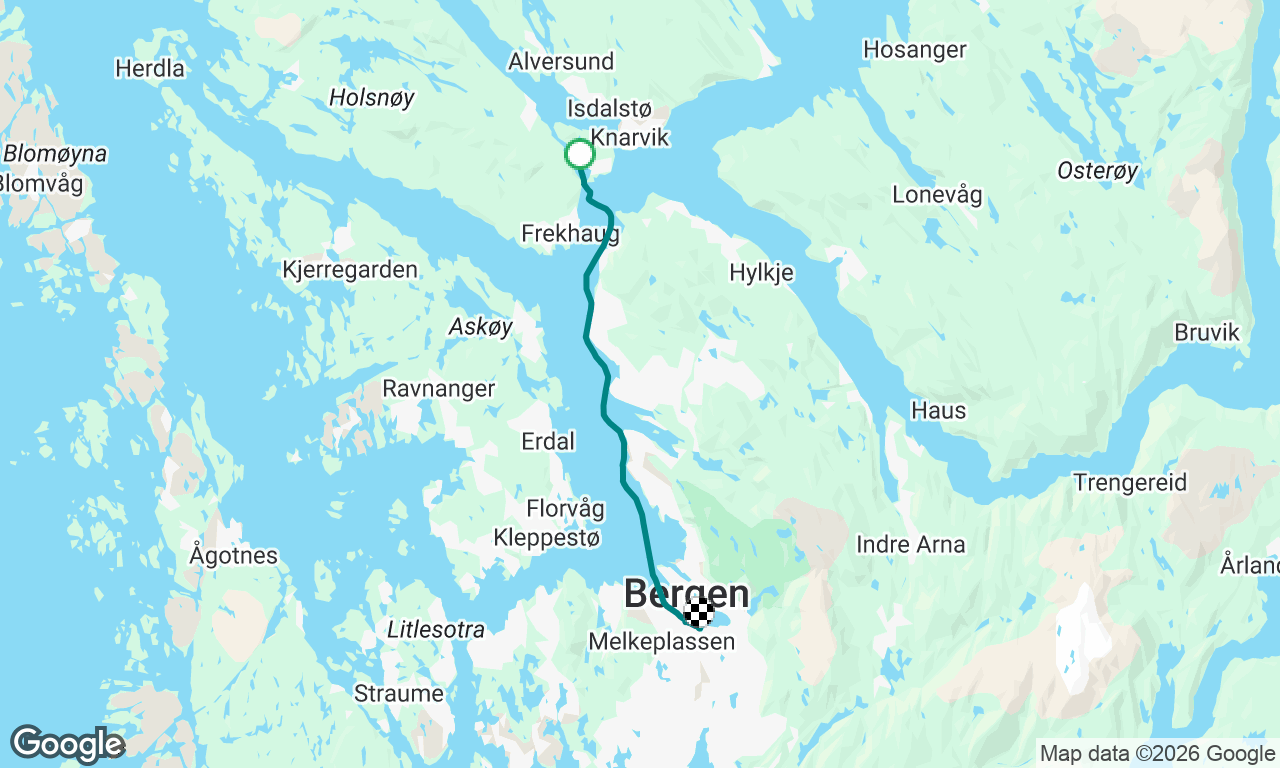 Voyage map