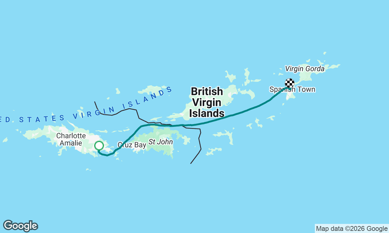 Voyage map