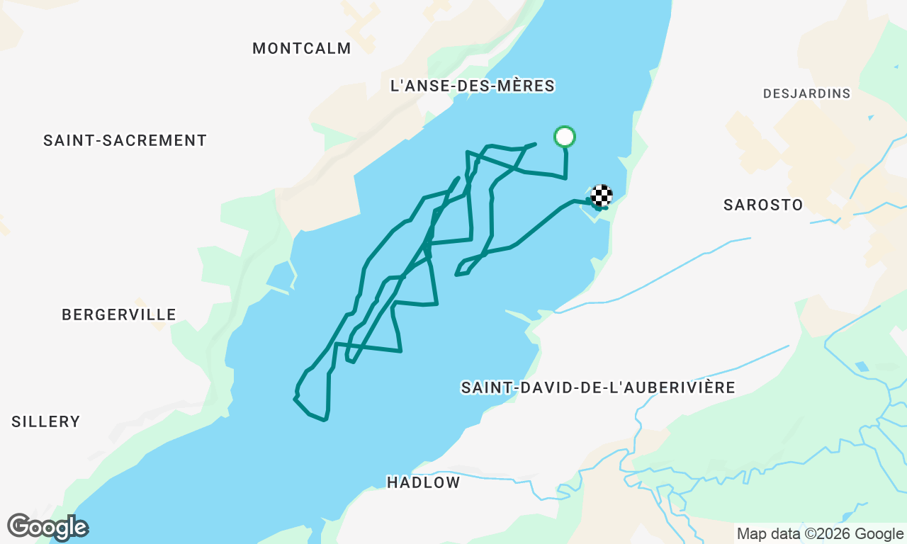 Voyage map