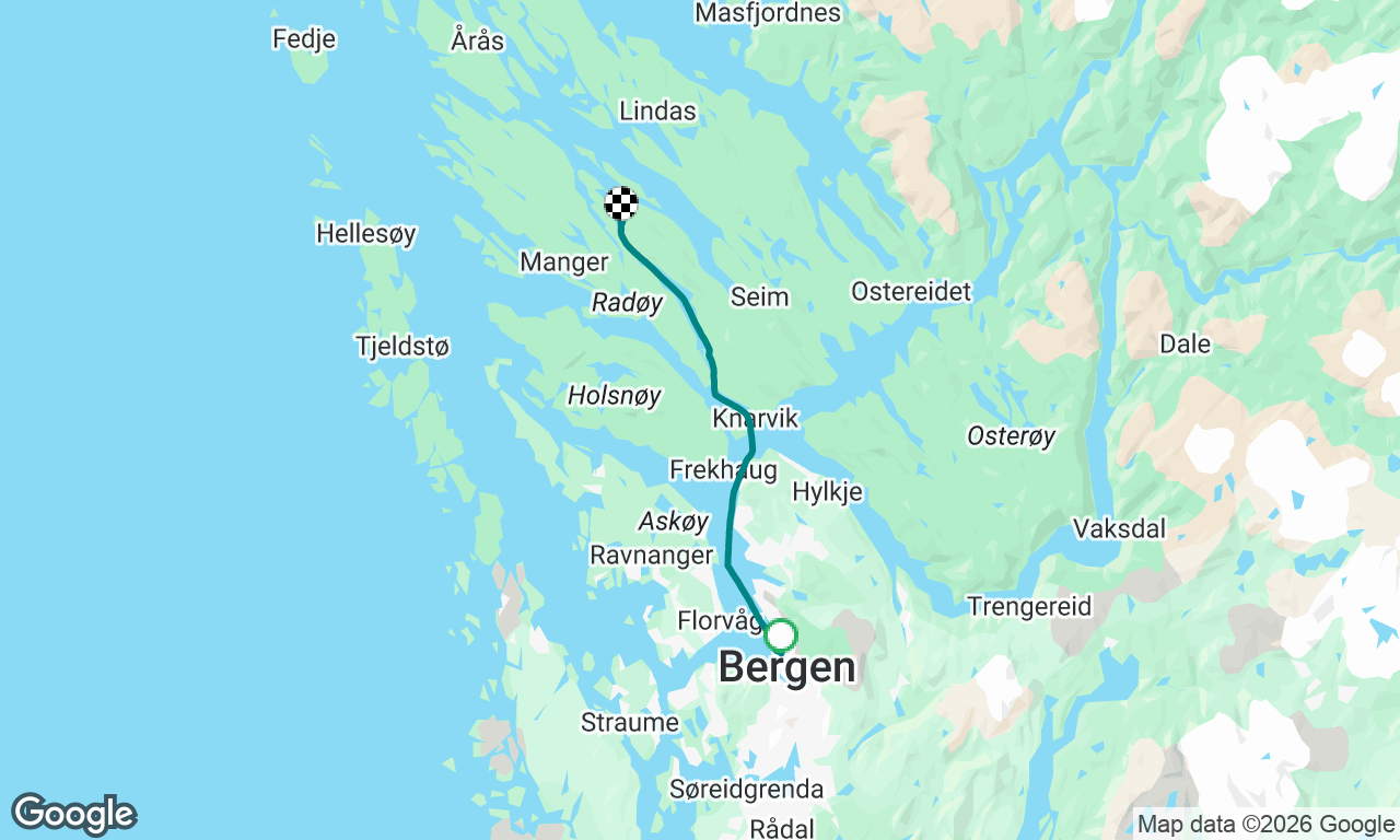 Voyage map