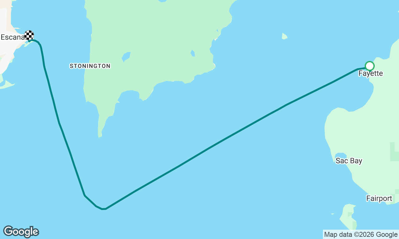 Voyage map