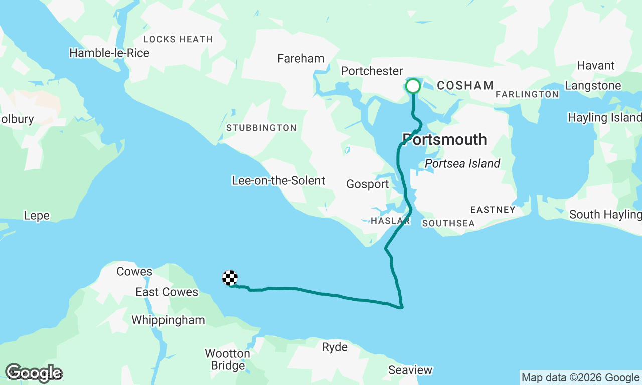 Voyage map