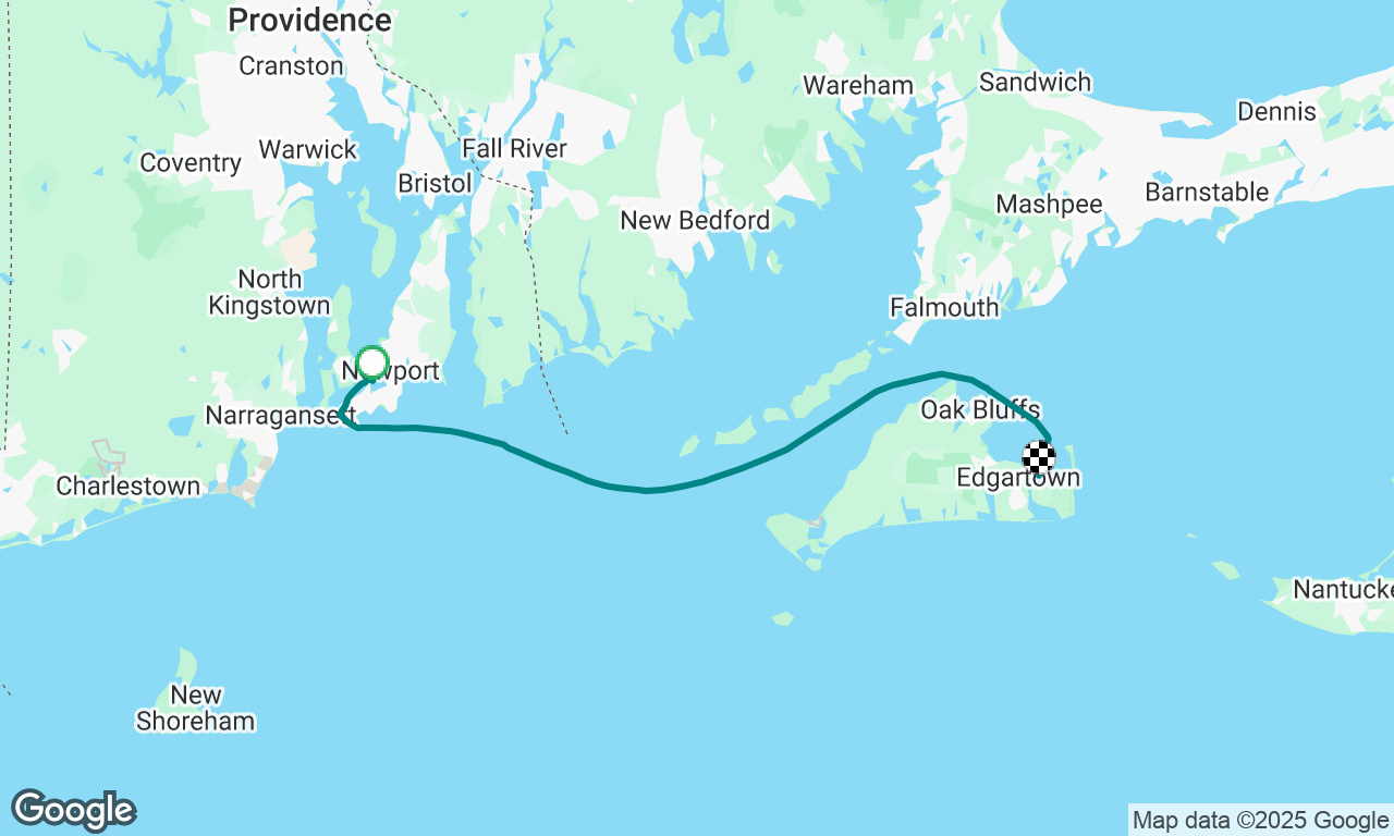 Newport NYYC to Edgartown MV 
