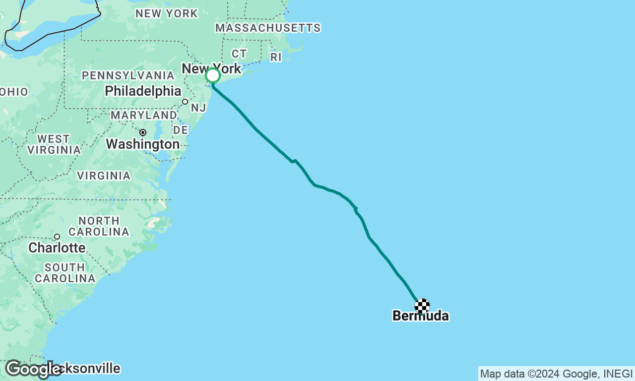 Old Greenwich CT to Bermuda