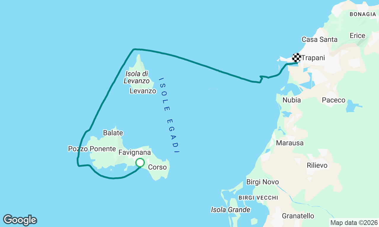 Voyage map