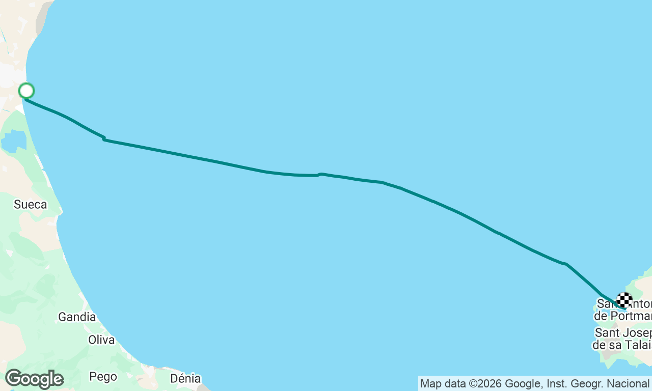 Voyage map