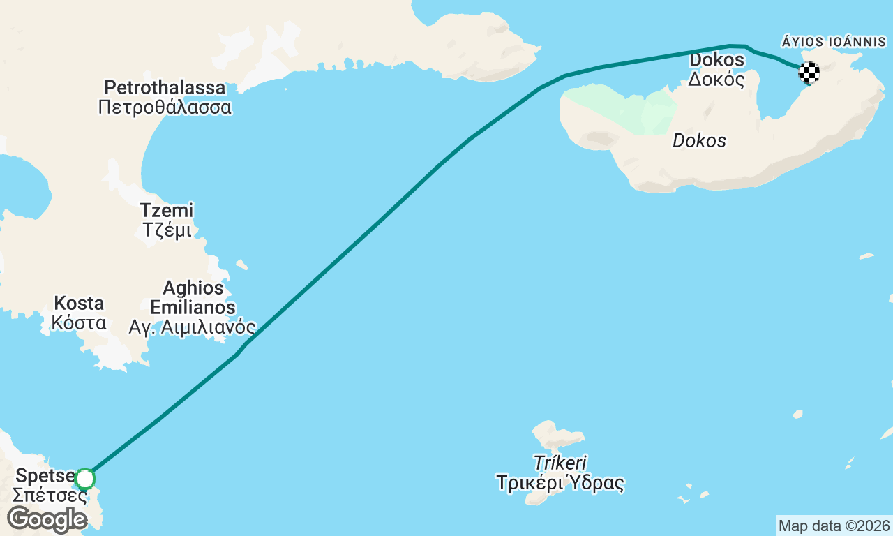 Voyage map
