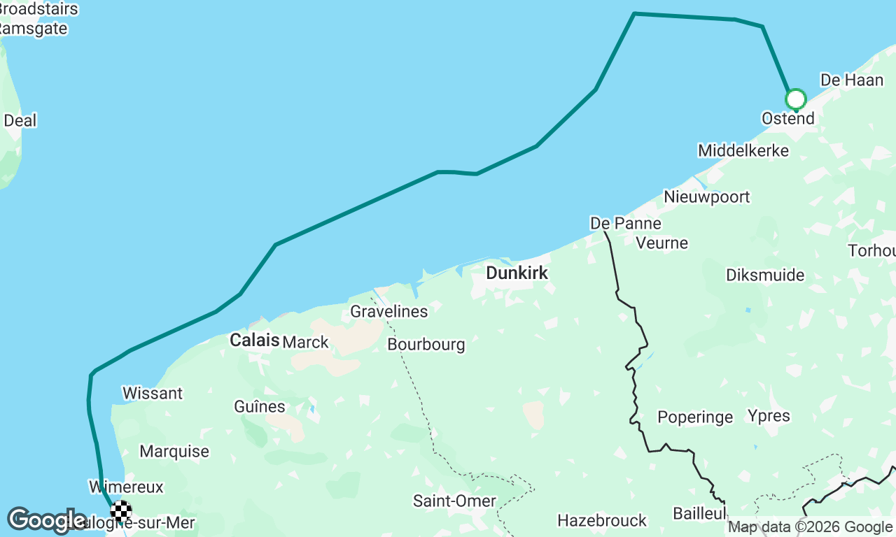 Voyage map
