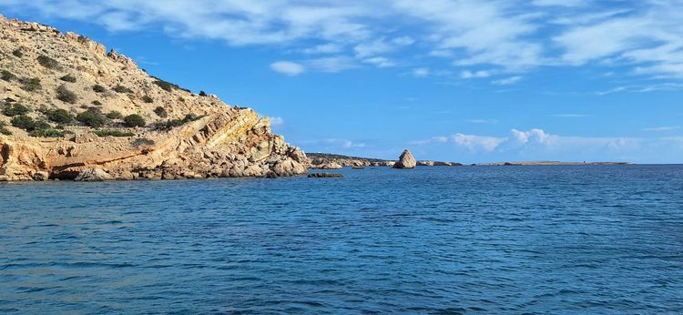 Voyage photo from Paralia Vorini to Detis Bay West. (Koufonisi).