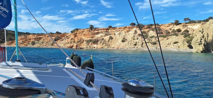 Voyage photo from Paralia Vorini to Detis Bay West. (Koufonisi).