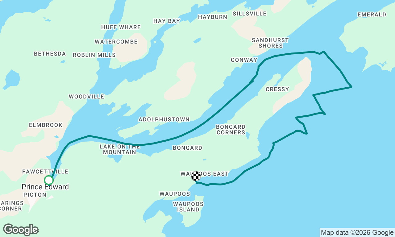 Voyage map